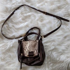 Kooba snakeskin crossbody bag